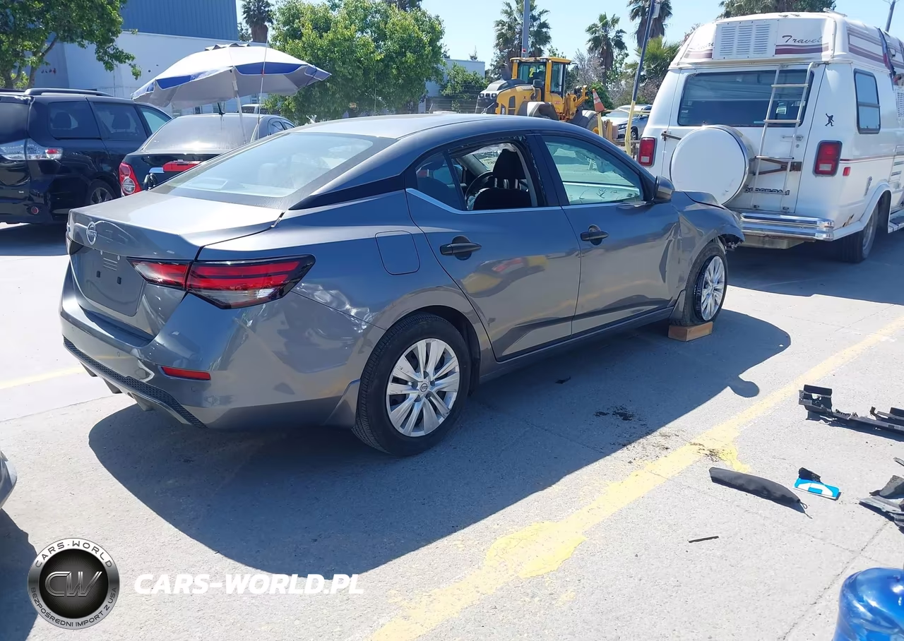 2024 Nissan Sentra S Xtronic Cvt VIN:3N1AB8BV4RY344510 - 4