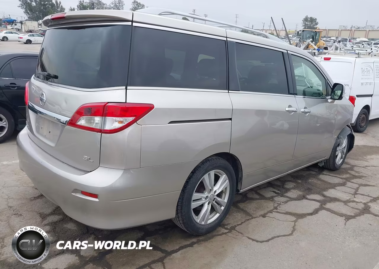 2012 Nissan Quest Sl VIN:JN8AE2KP4C9043823 - 4