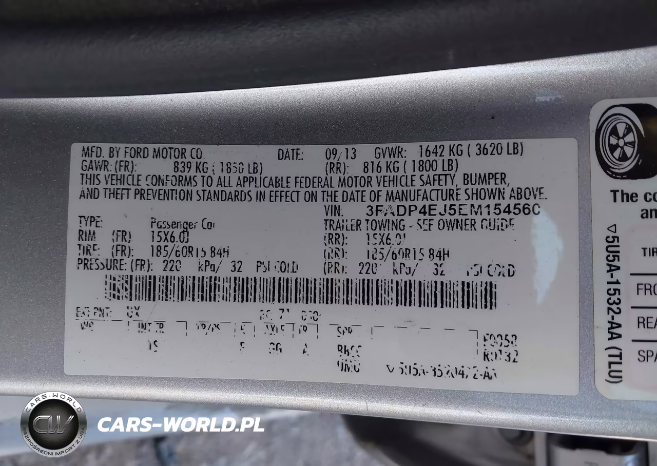 2014 Ford Fiesta Se VIN:3FADP4EJ5EM154560 - 9