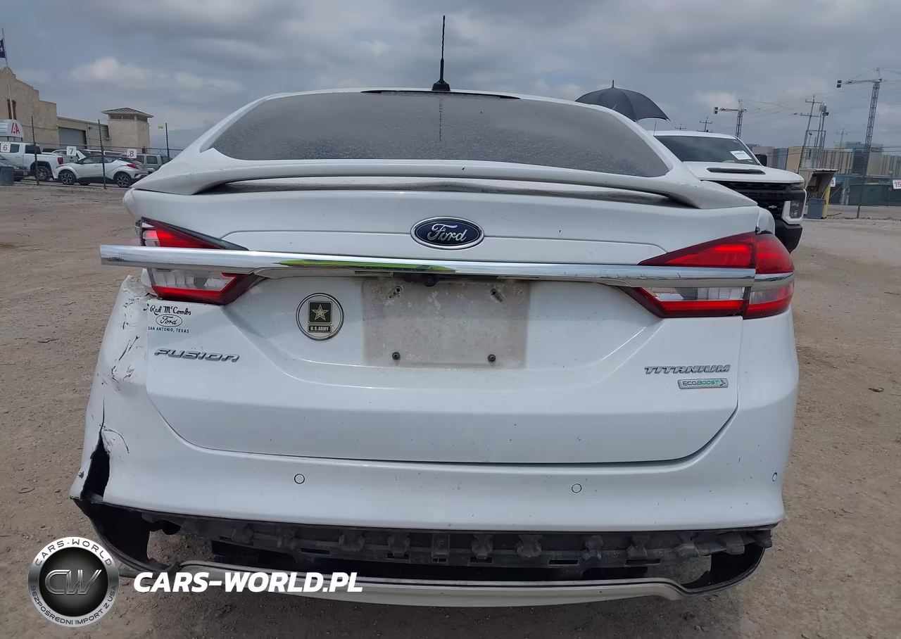 2017 Ford Fusion Titanium VIN:3FA6P0K96HR163075 - 17