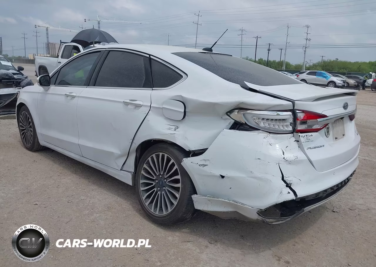 2017 Ford Fusion Titanium VIN:3FA6P0K96HR163075 - 3