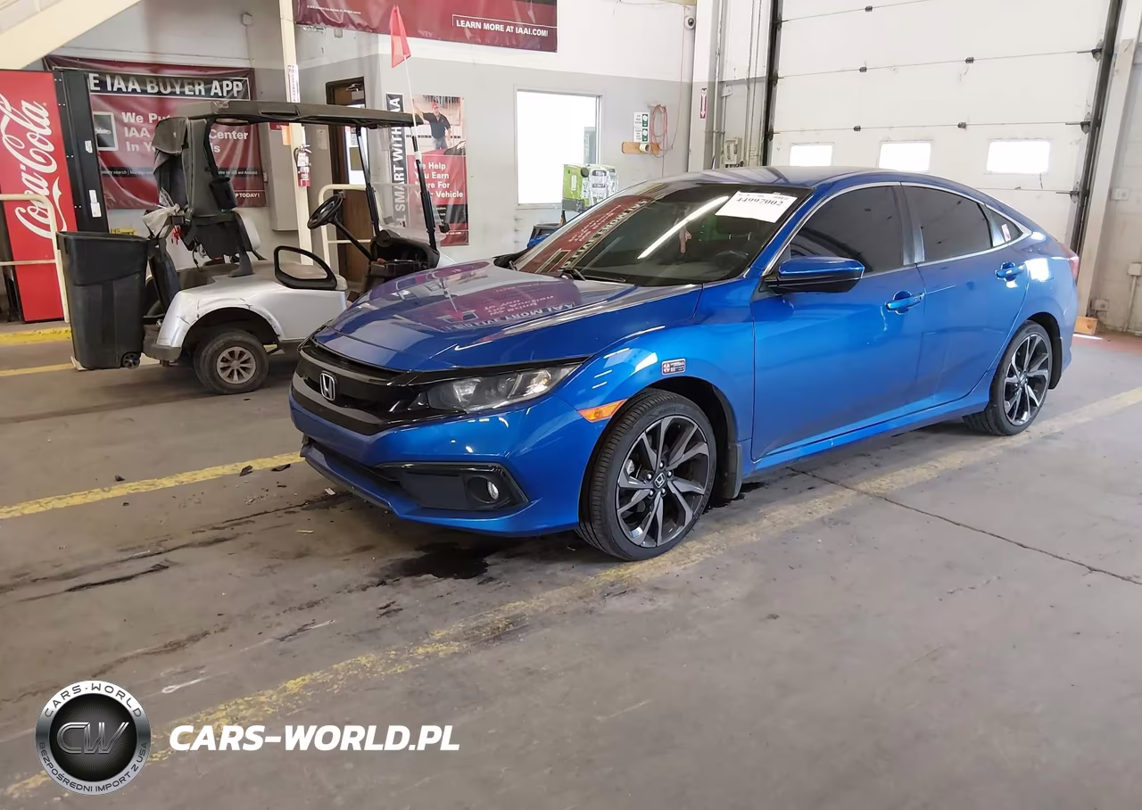 2021 Honda Civic Sport VIN:2HGFC2F80MH543359 - 2