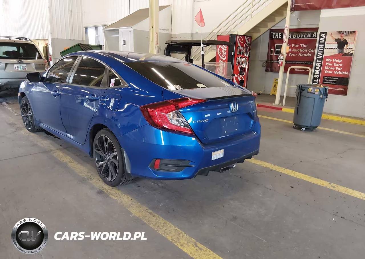 2021 Honda Civic Sport VIN:2HGFC2F80MH543359 - 3