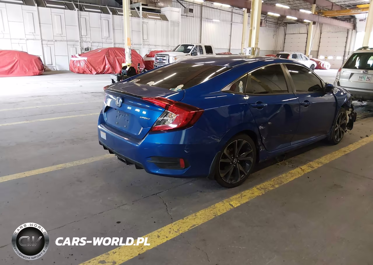 2021 Honda Civic Sport VIN:2HGFC2F80MH543359 - 4