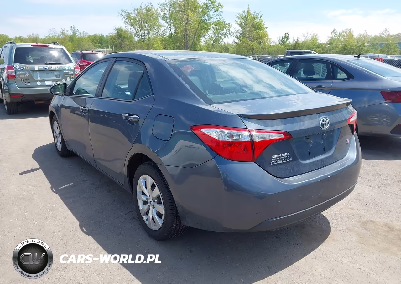2014 Toyota Corolla S VIN:2T1BURHE0EC144243 - 3