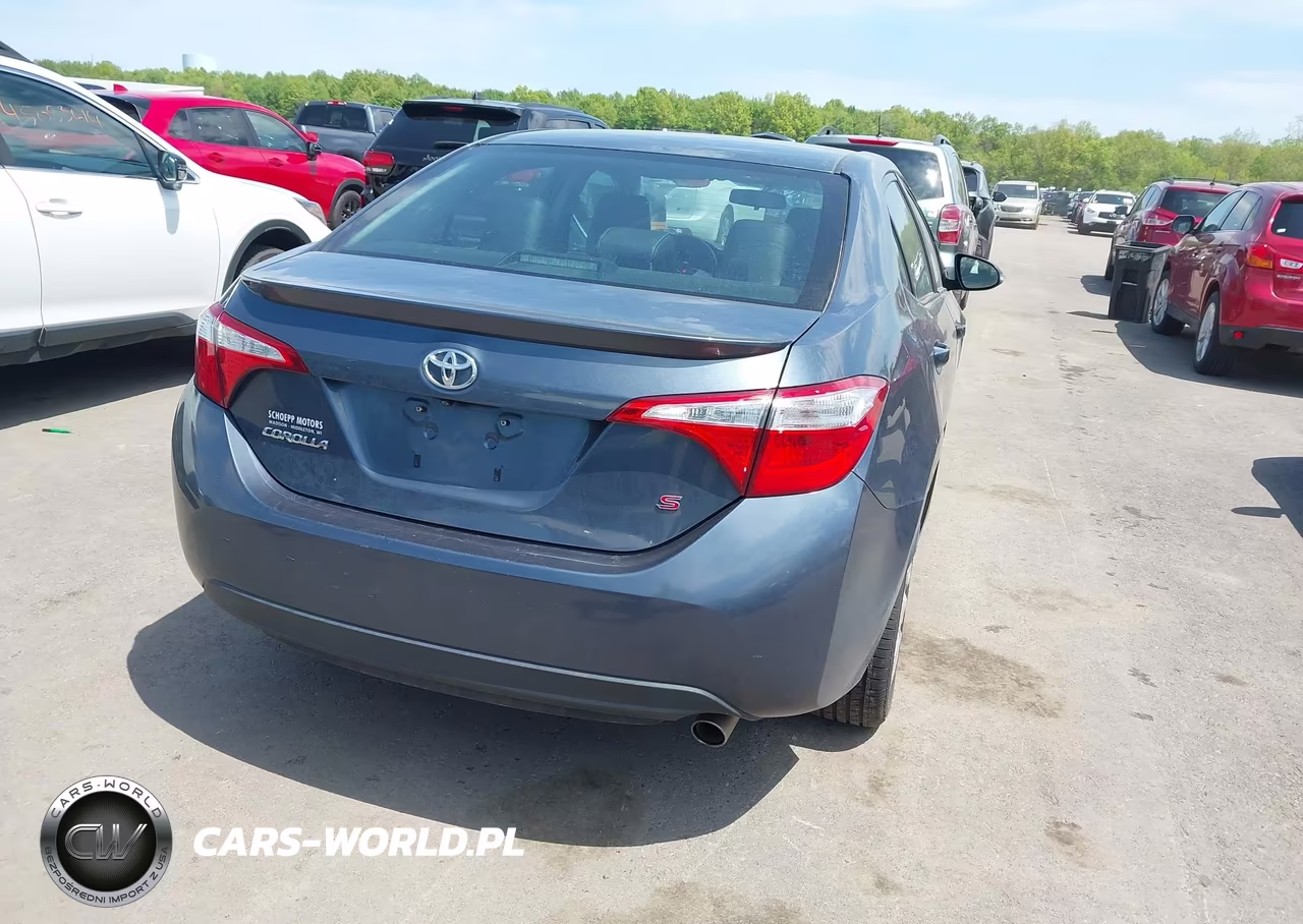 2014 Toyota Corolla S VIN:2T1BURHE0EC144243 - 4