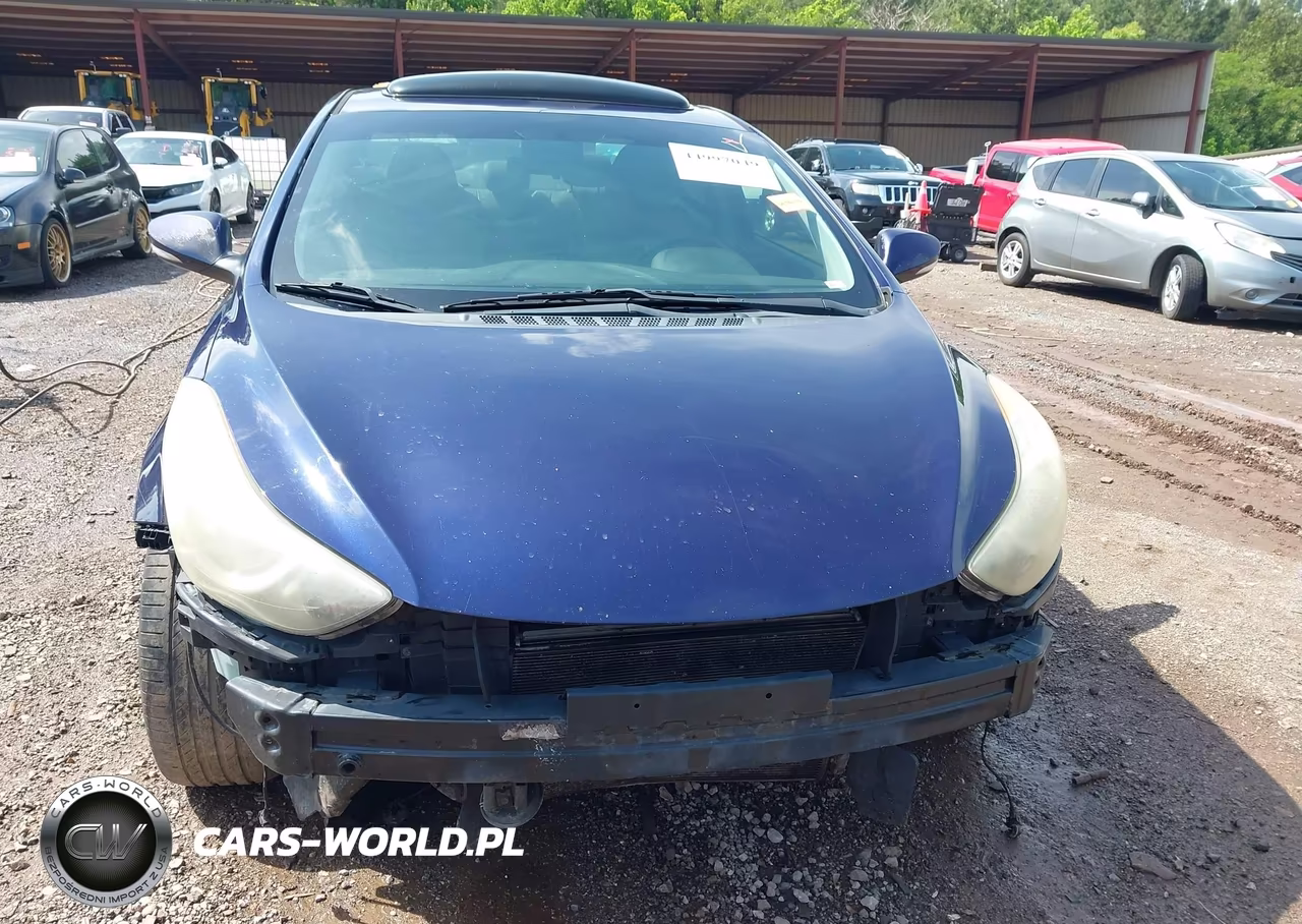 2011 Hyundai Elantra Limited VIN:5NPDH4AE6BH016110 - 12