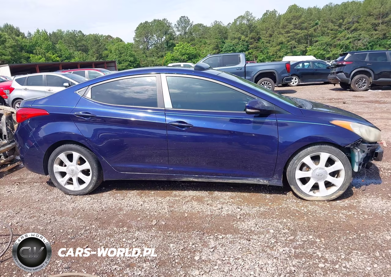 2011 Hyundai Elantra Limited VIN:5NPDH4AE6BH016110 - 13