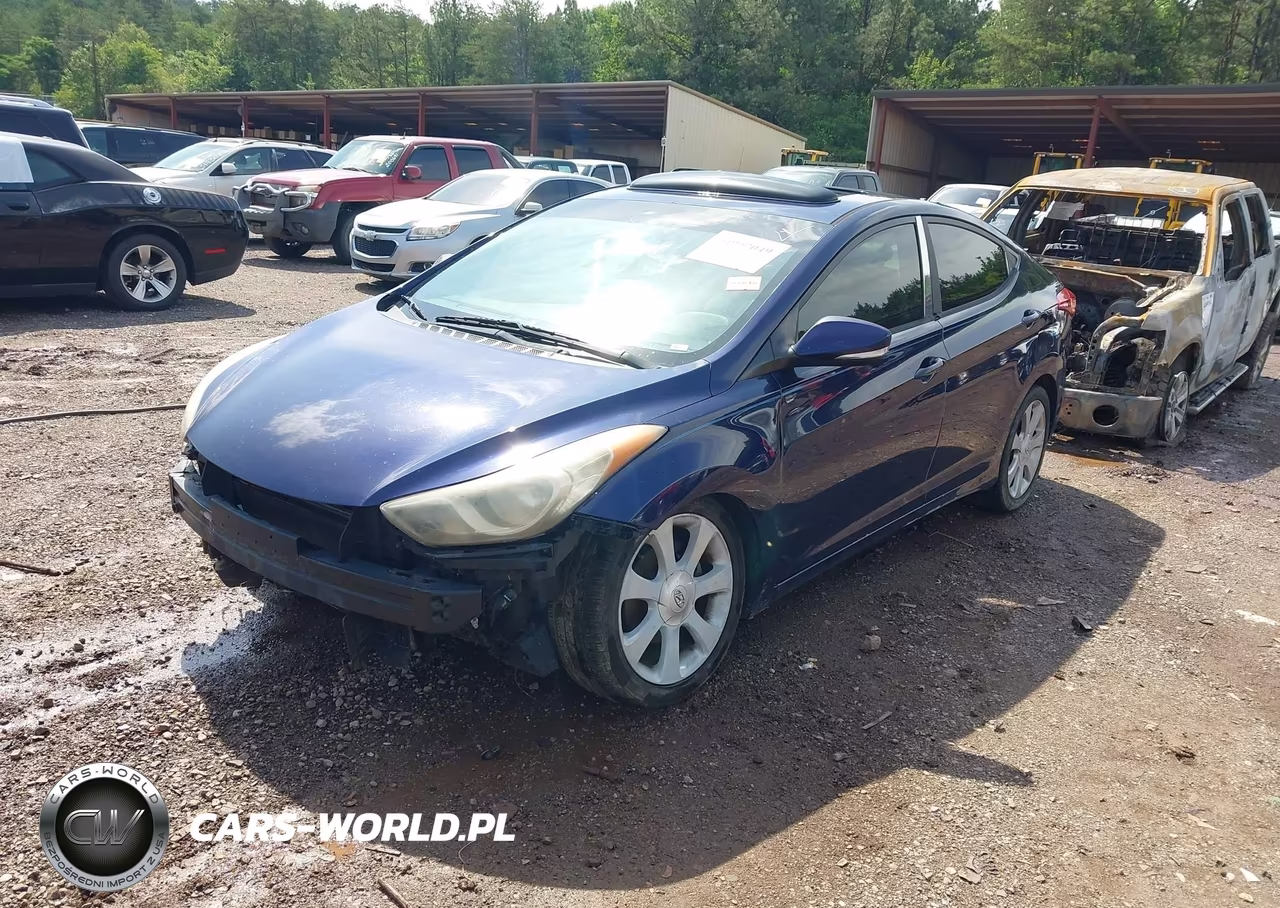 2011 Hyundai Elantra Limited VIN:5NPDH4AE6BH016110 - 2