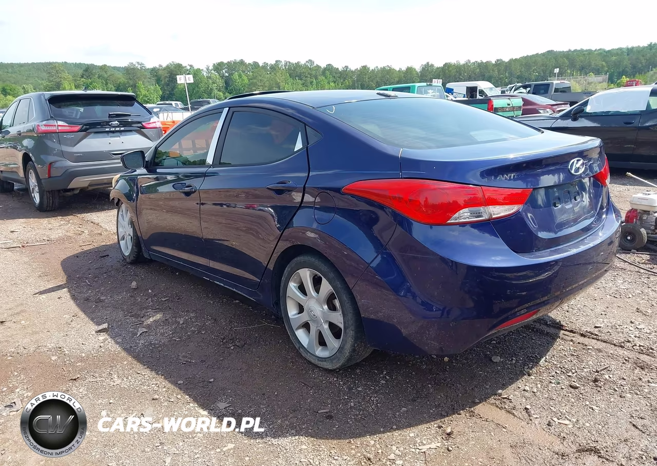 2011 Hyundai Elantra Limited VIN:5NPDH4AE6BH016110 - 3