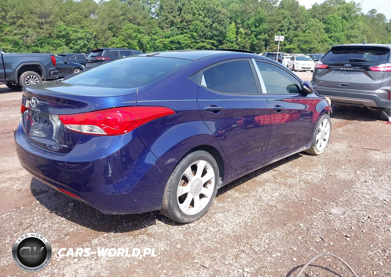 2011 Hyundai Elantra Limited VIN:5NPDH4AE6BH016110 - 4