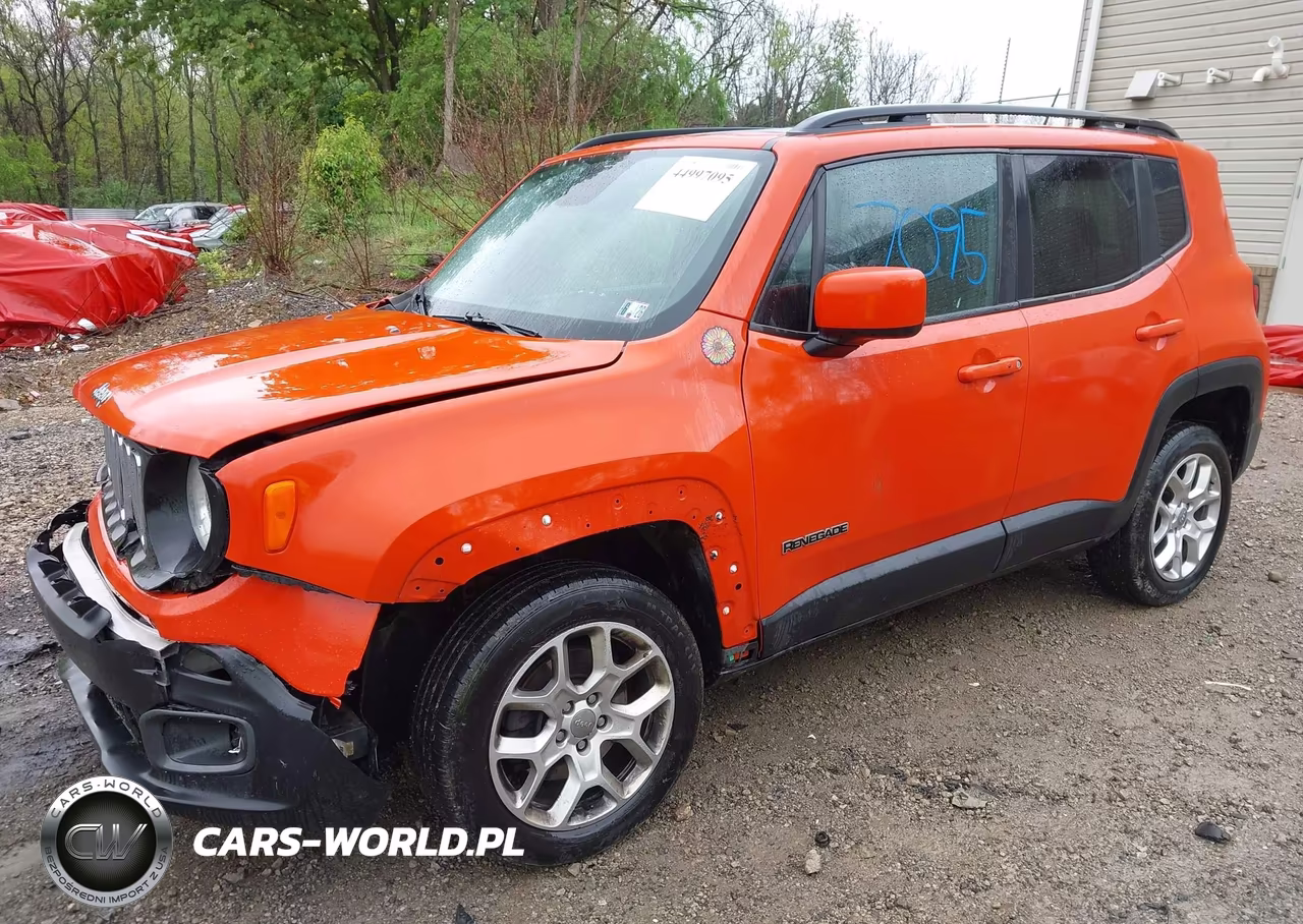 2017 Jeep Renegade Latitude 4X4 VIN:ZACCJBBB9HPG03622 - 2