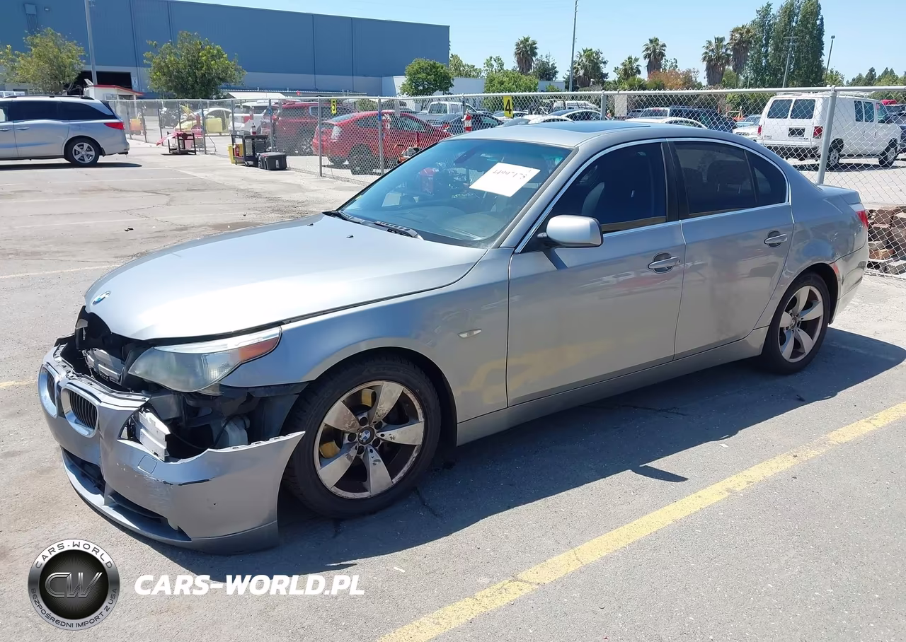 2007 BMW 530I VIN:WBANE73547CM46584 - 2
