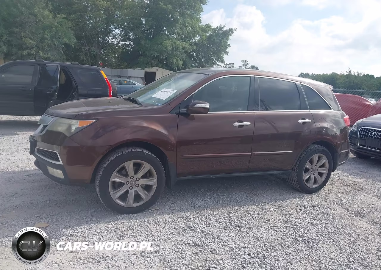 2011 Acura Mdx Advance VIN:2HNYD2H54BH538194 - 14
