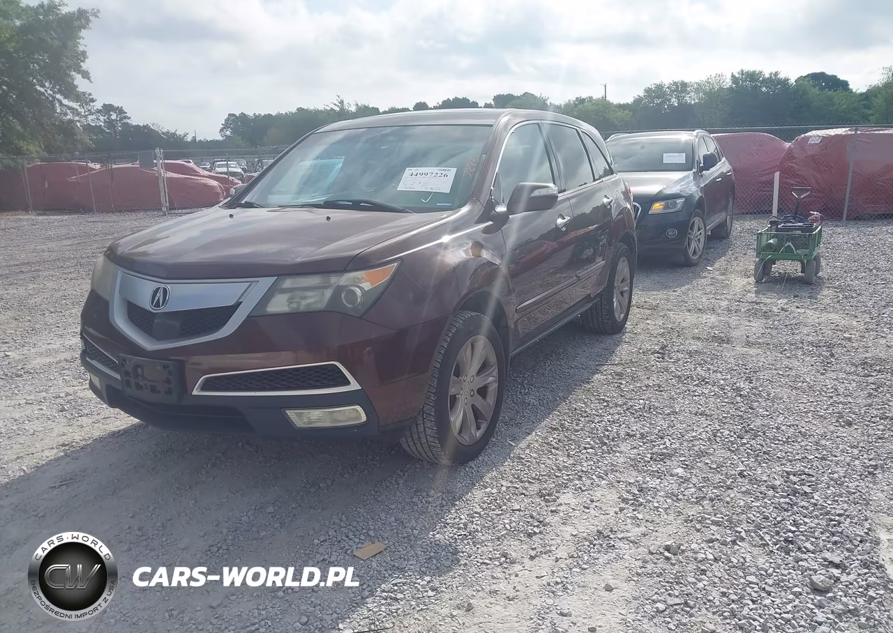 2011 Acura Mdx Advance VIN:2HNYD2H54BH538194 - 2