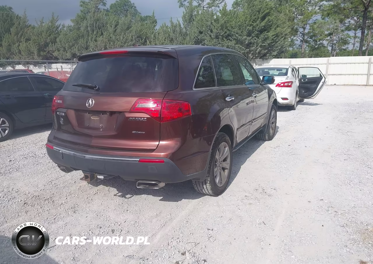 2011 Acura Mdx Advance VIN:2HNYD2H54BH538194 - 4