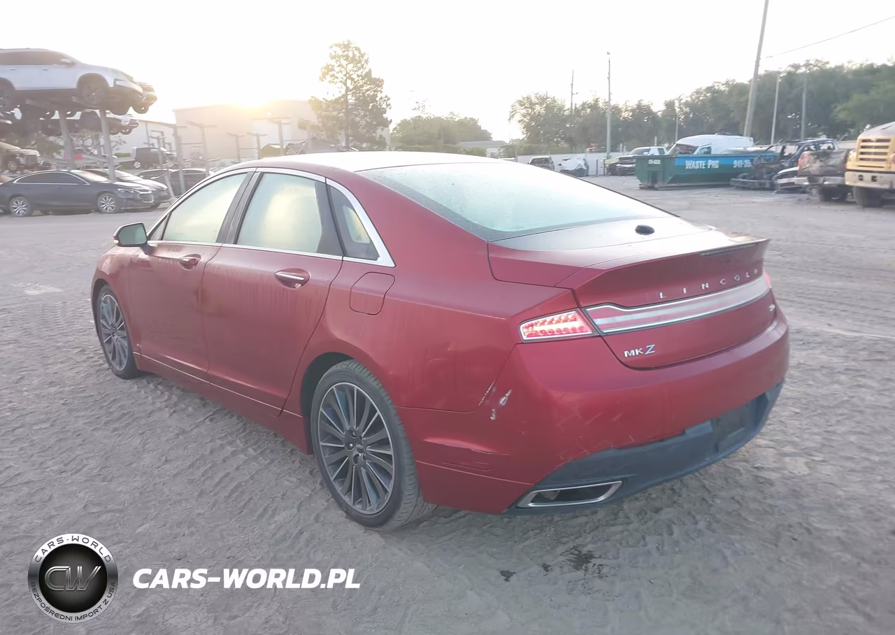 2014 Lincoln Mkz Hybrid VIN:3LN6L2LU1ER815080 - 3