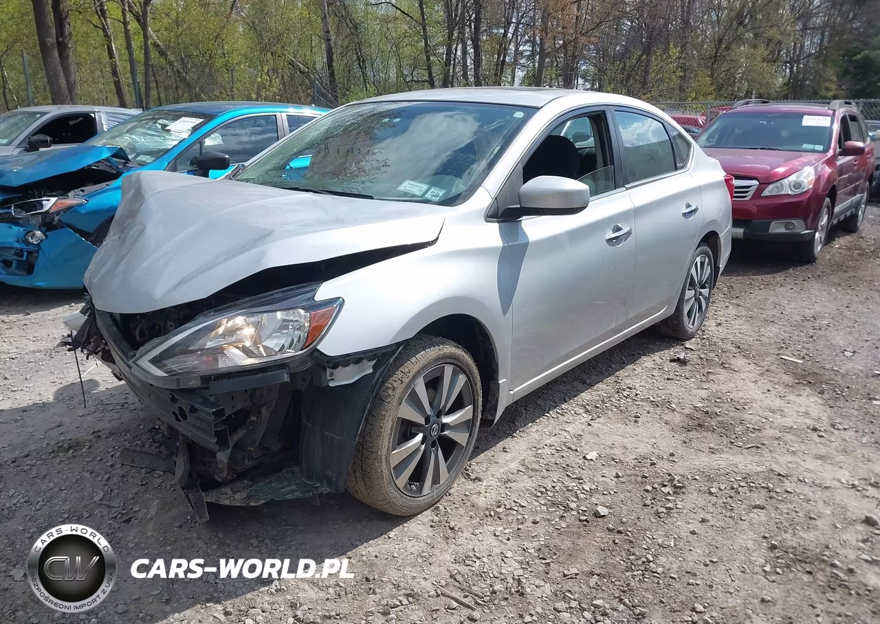 2019 Nissan Sentra Sv VIN:3N1AB7AP7KY437301 - 2