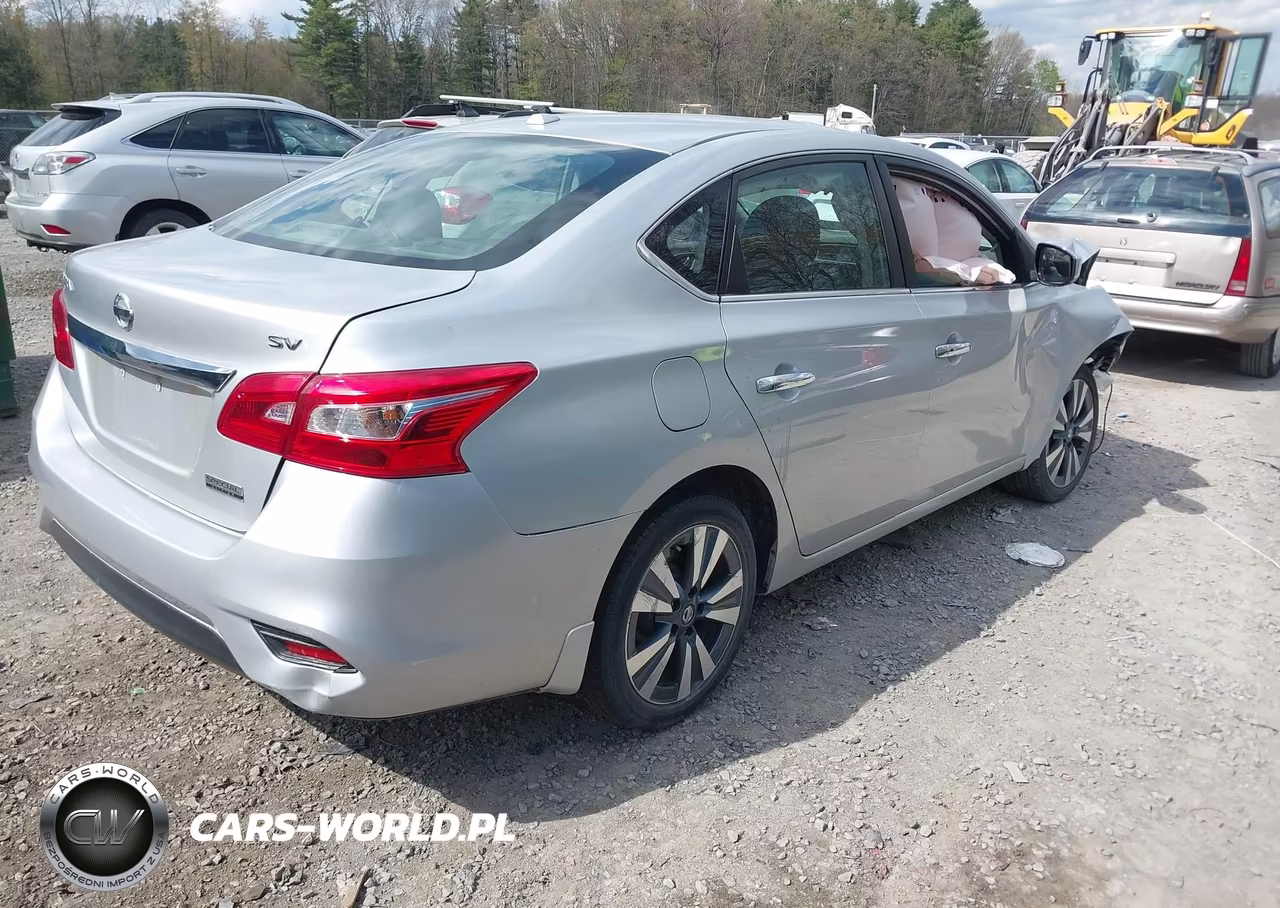 2019 Nissan Sentra Sv VIN:3N1AB7AP7KY437301 - 4
