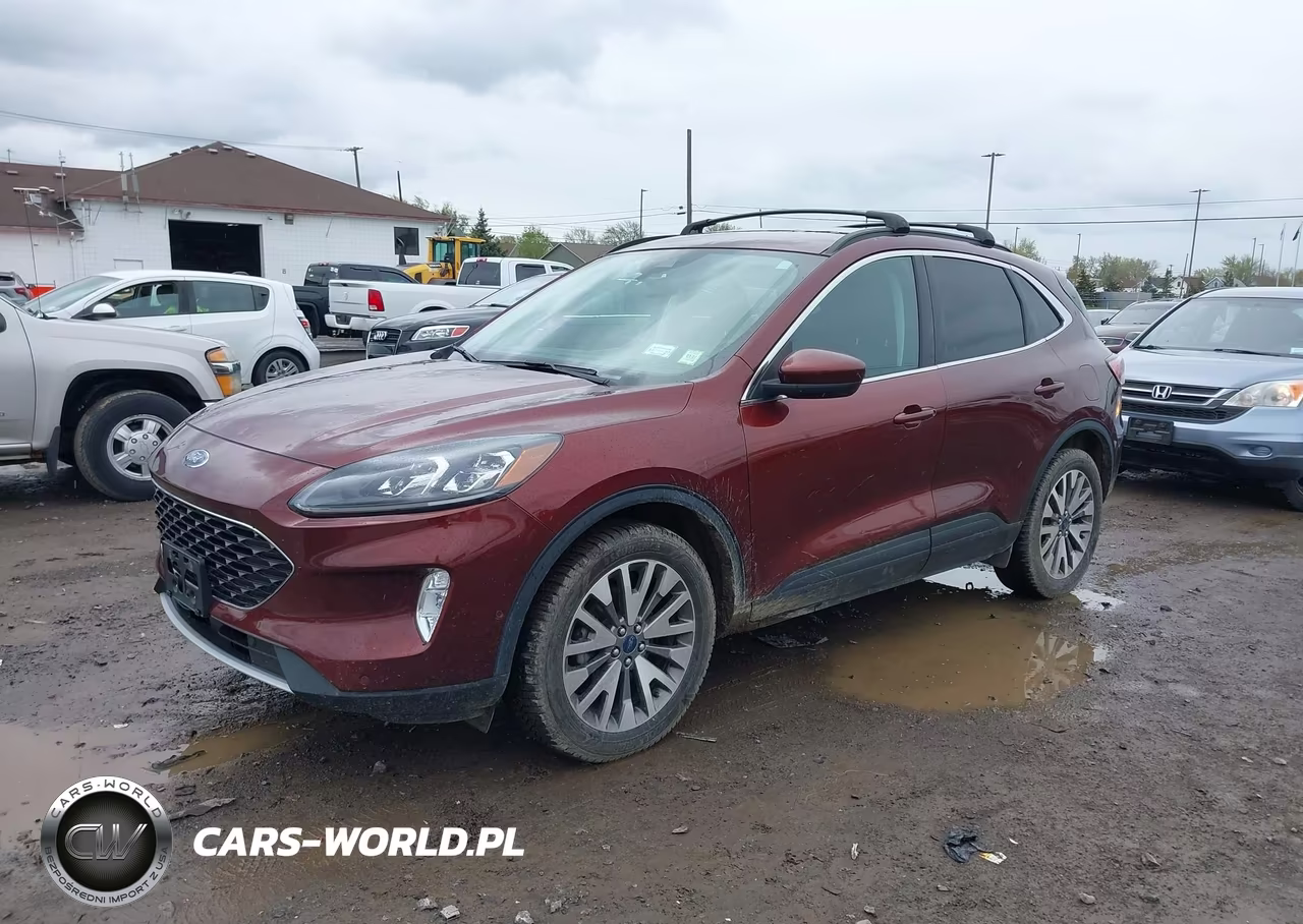 2021 Ford Escape Titanium VIN:1FMCU9J94MUA62787 - 2