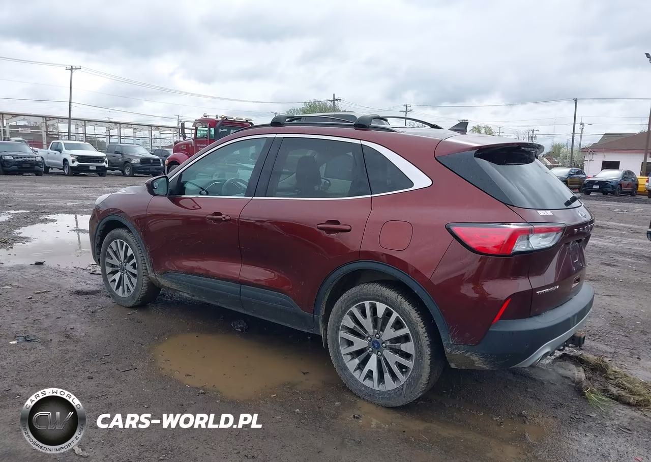2021 Ford Escape Titanium VIN:1FMCU9J94MUA62787 - 3