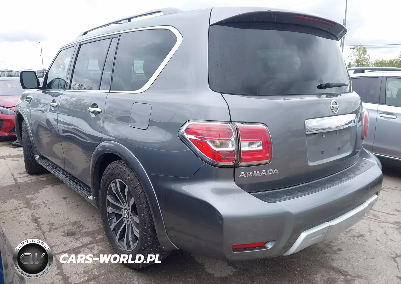 2017 Nissan Armada Sl VIN:JN8AY2NCXH9505003 - 3