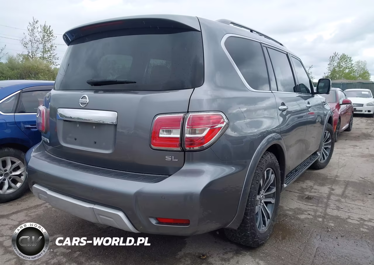 2017 Nissan Armada Sl VIN:JN8AY2NCXH9505003 - 4