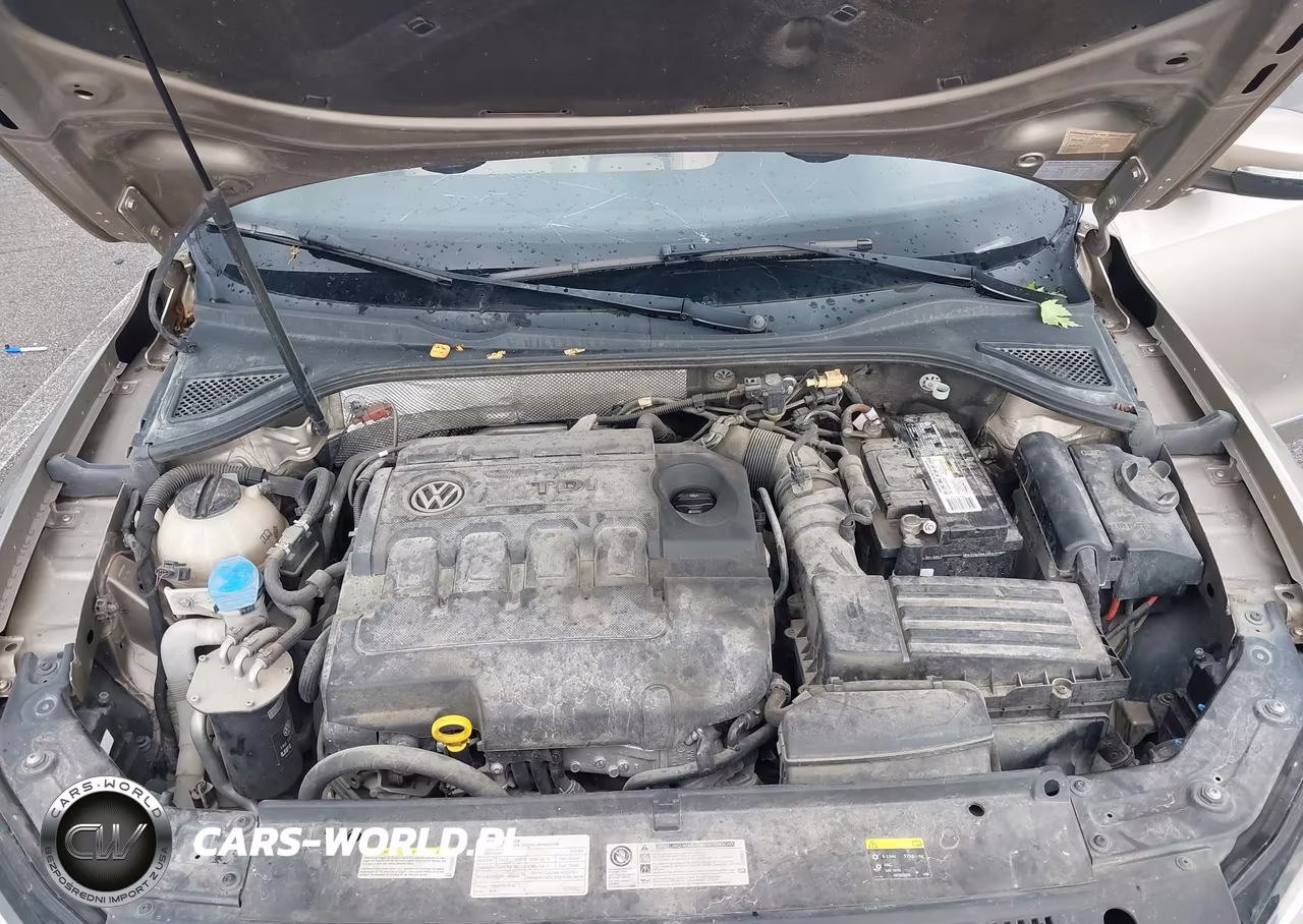 2015 Volkswagen Passat 2.0L Tdi Se VIN:1VWBV7A35FC039313 - 10