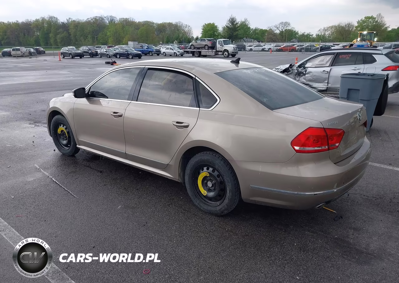 2015 Volkswagen Passat 2.0L Tdi Se VIN:1VWBV7A35FC039313 - 3