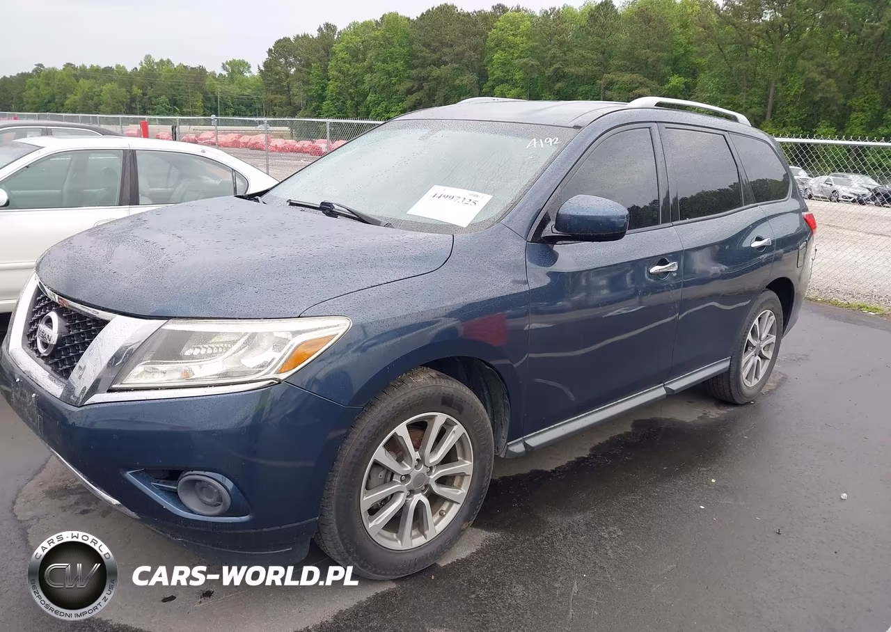 2016 Nissan Pathfinder Platinum-S-Sl-Sv VIN:5N1AR2MN6GC656249 - 2