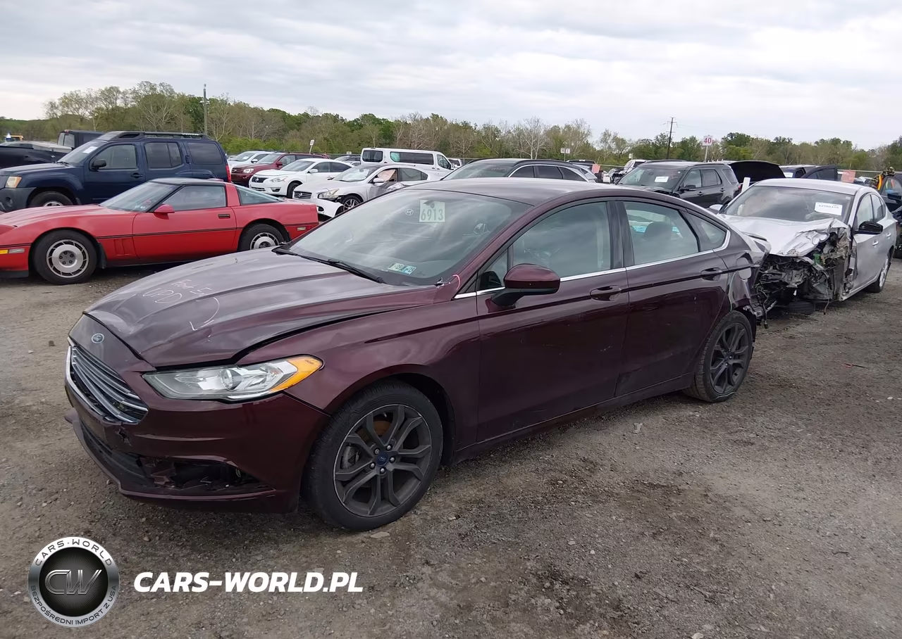 2018 Ford Fusion Se VIN:3FA6P0HD3JR183334 - 2
