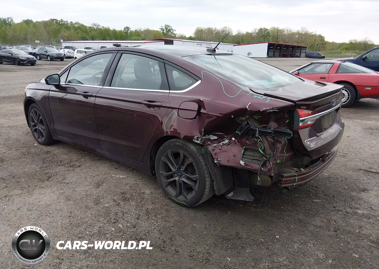 2018 Ford Fusion Se VIN:3FA6P0HD3JR183334 - 3