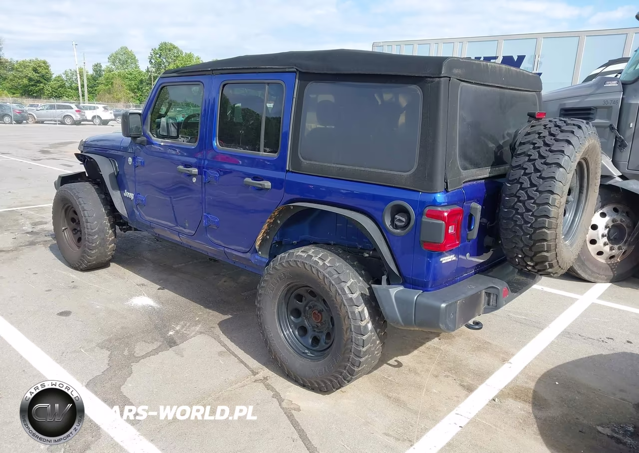 2019 Jeep Wrangler Unlimited Sport S 4X4 VIN:1C4HJXDG6KW535205 - 3