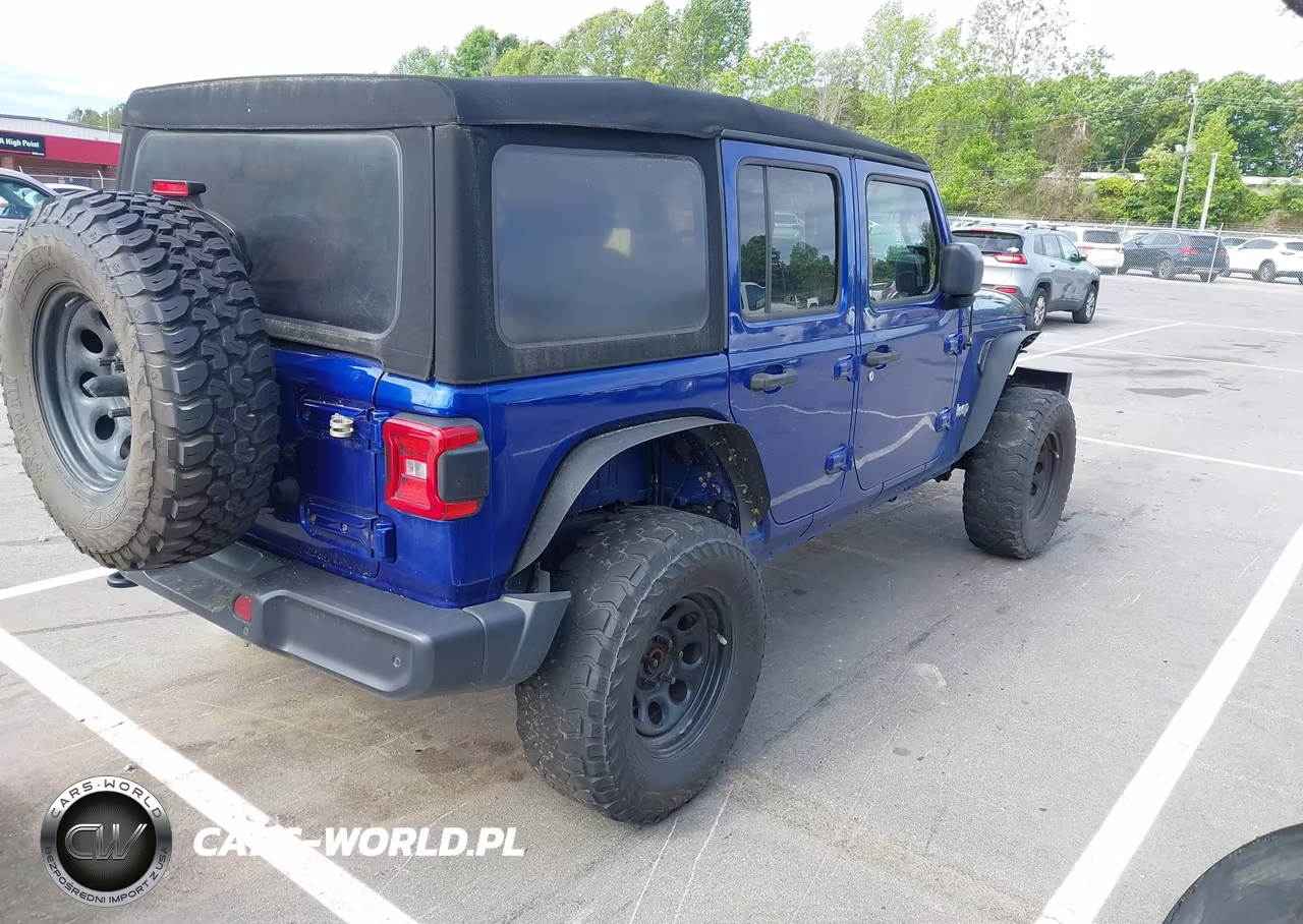 2019 Jeep Wrangler Unlimited Sport S 4X4 VIN:1C4HJXDG6KW535205 - 4