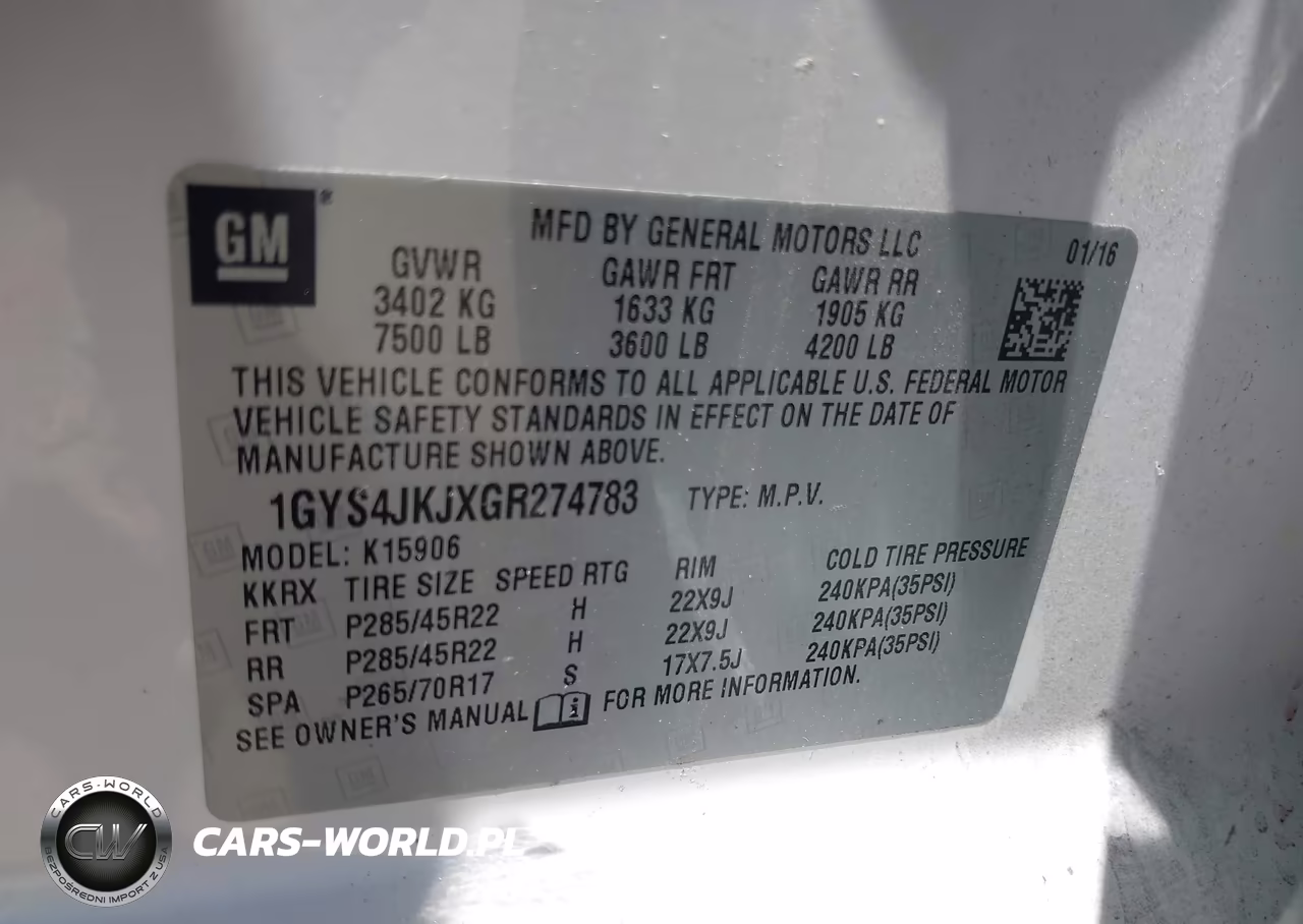 2016 Cadillac Escalade Esv Premium Collection VIN:1GYS4JKJXGR274783 - 9