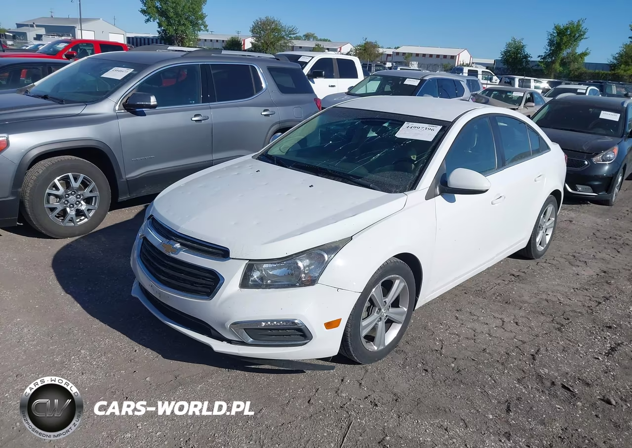 2015 Chevrolet Cruze 2Lt Auto VIN:1G1PE5SBXF7130615 - 2