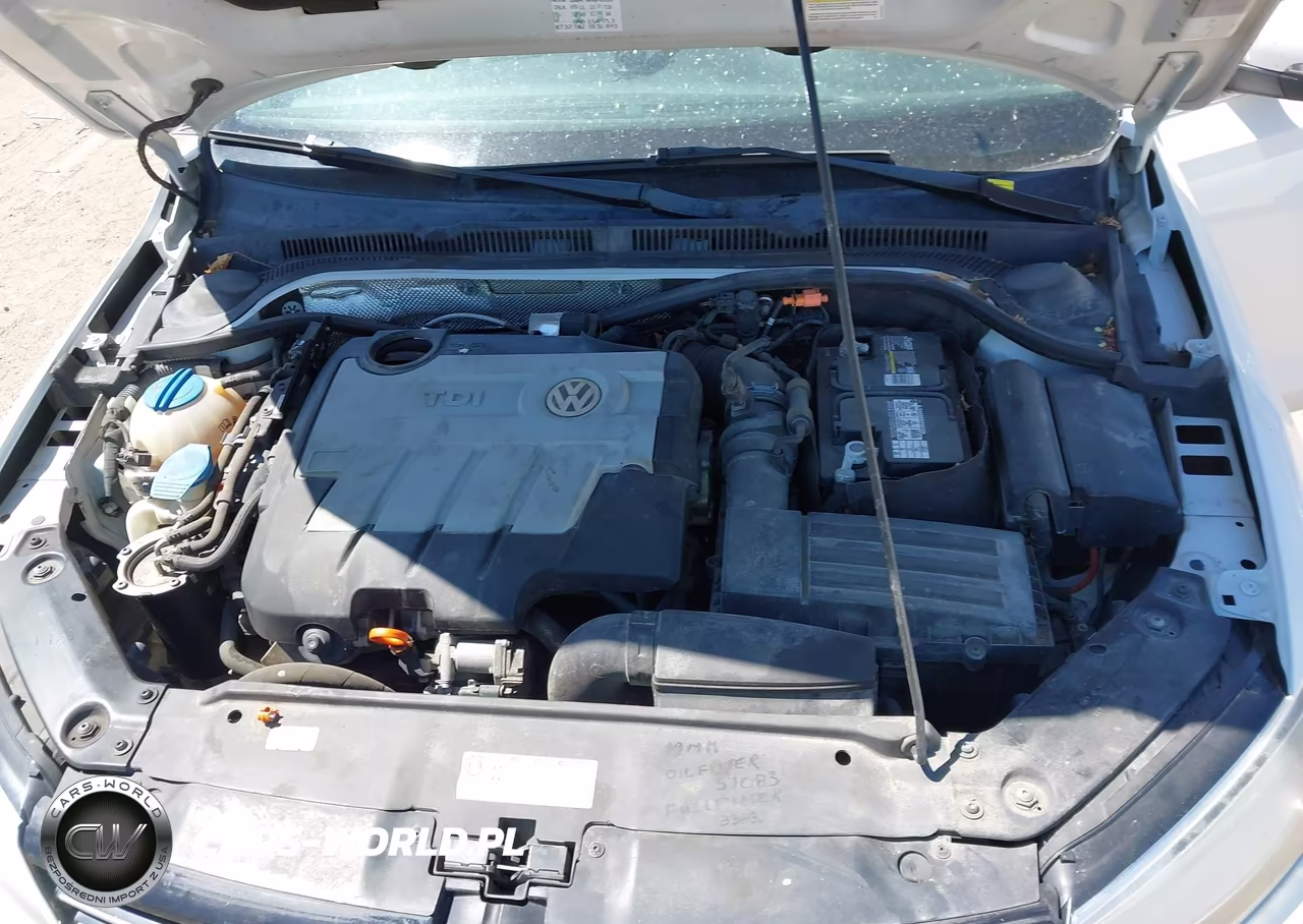 2012 Volkswagen Jetta 2.0L Tdi VIN:3VWLL7AJ0CM008571 - 10