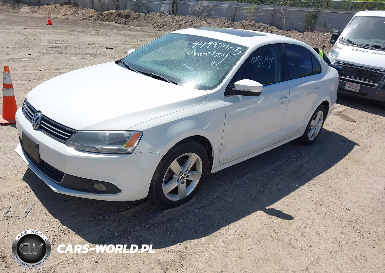 2012 Volkswagen Jetta 2.0L Tdi VIN:3VWLL7AJ0CM008571 - 2