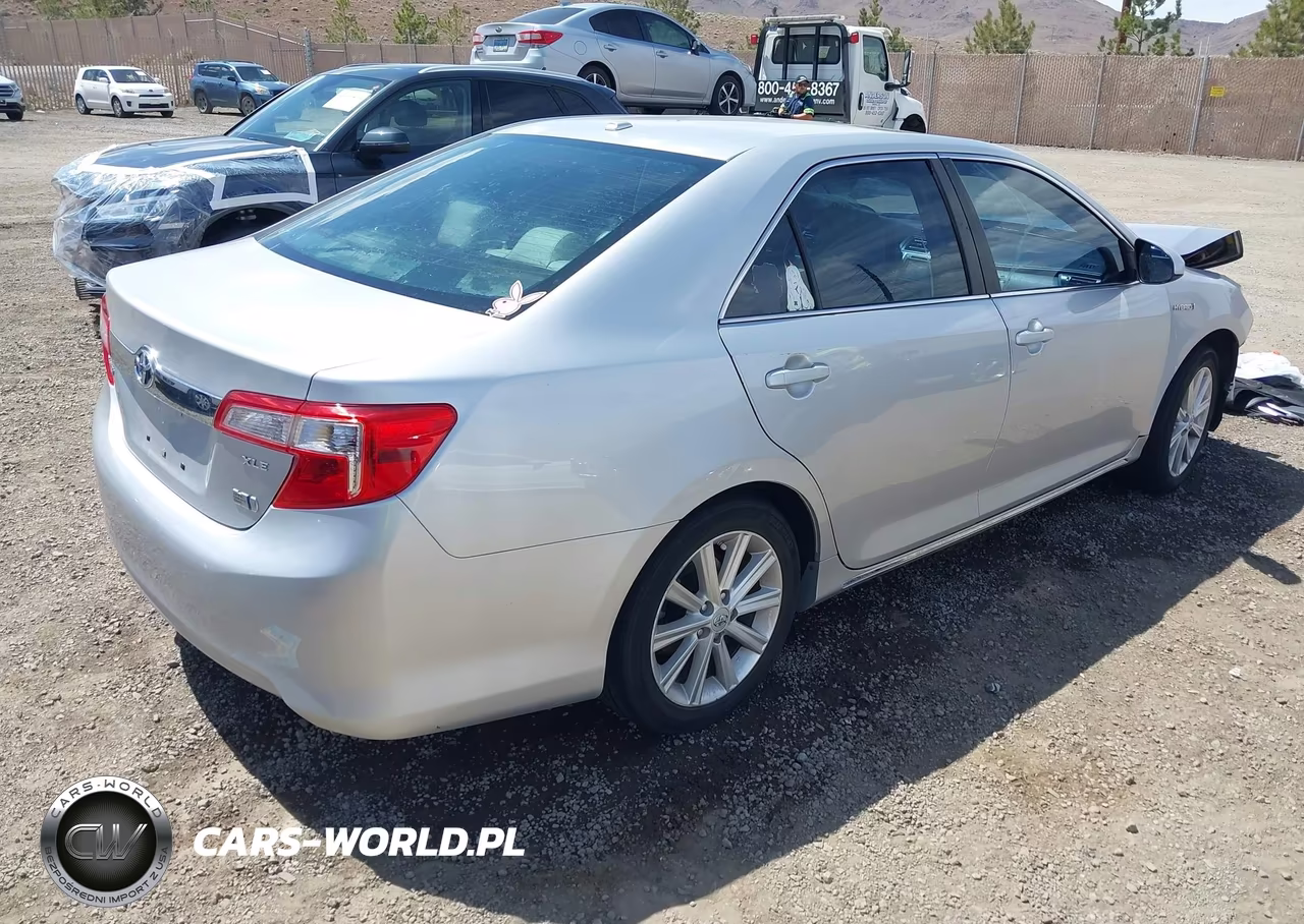 2012 Toyota Camry Hybrid Xle VIN:4T1BD1FK0CU046884 - 4