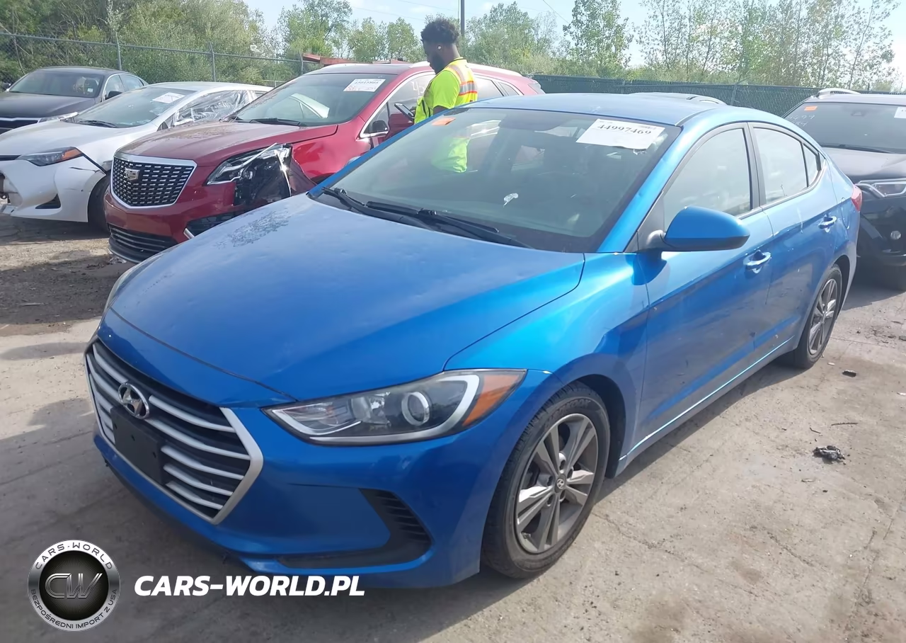 2018 Hyundai Elantra Sel VIN:5NPD84LF1JH341476 - 2
