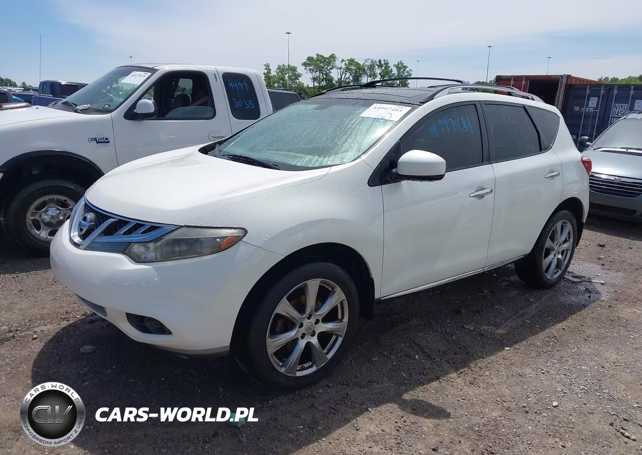 2012 Nissan Murano Le VIN:JN8AZ1MU2CW116674 - 2