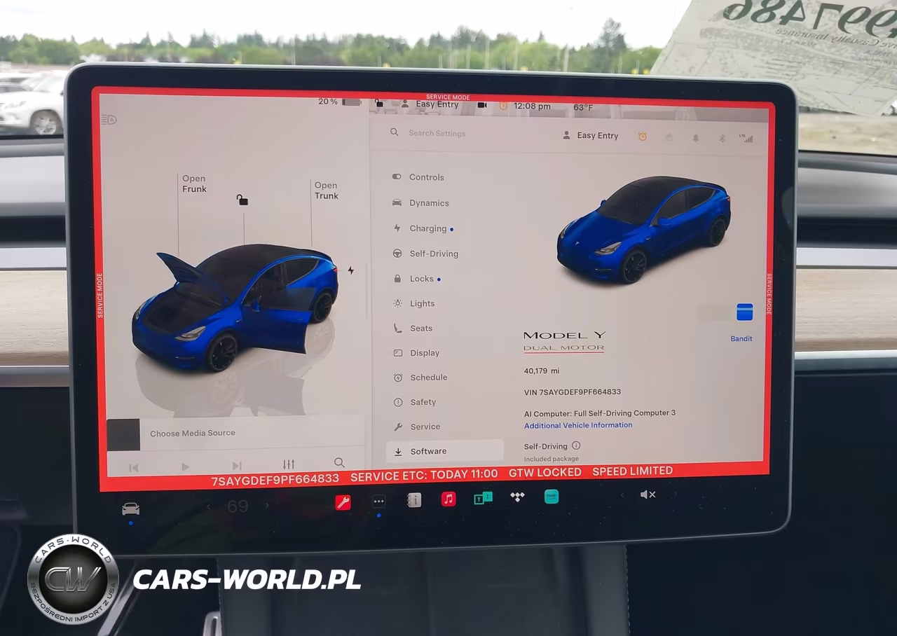 2023 Tesla Model Y Performance Dual Motor All-Wheel Drive VIN:7SAYGDEF9PF664833 - 18