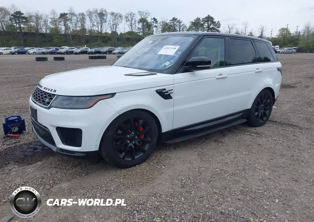 2018 Land Rover Range Rover Sport Hse VIN:SALWR2RV2JA410314 - 2