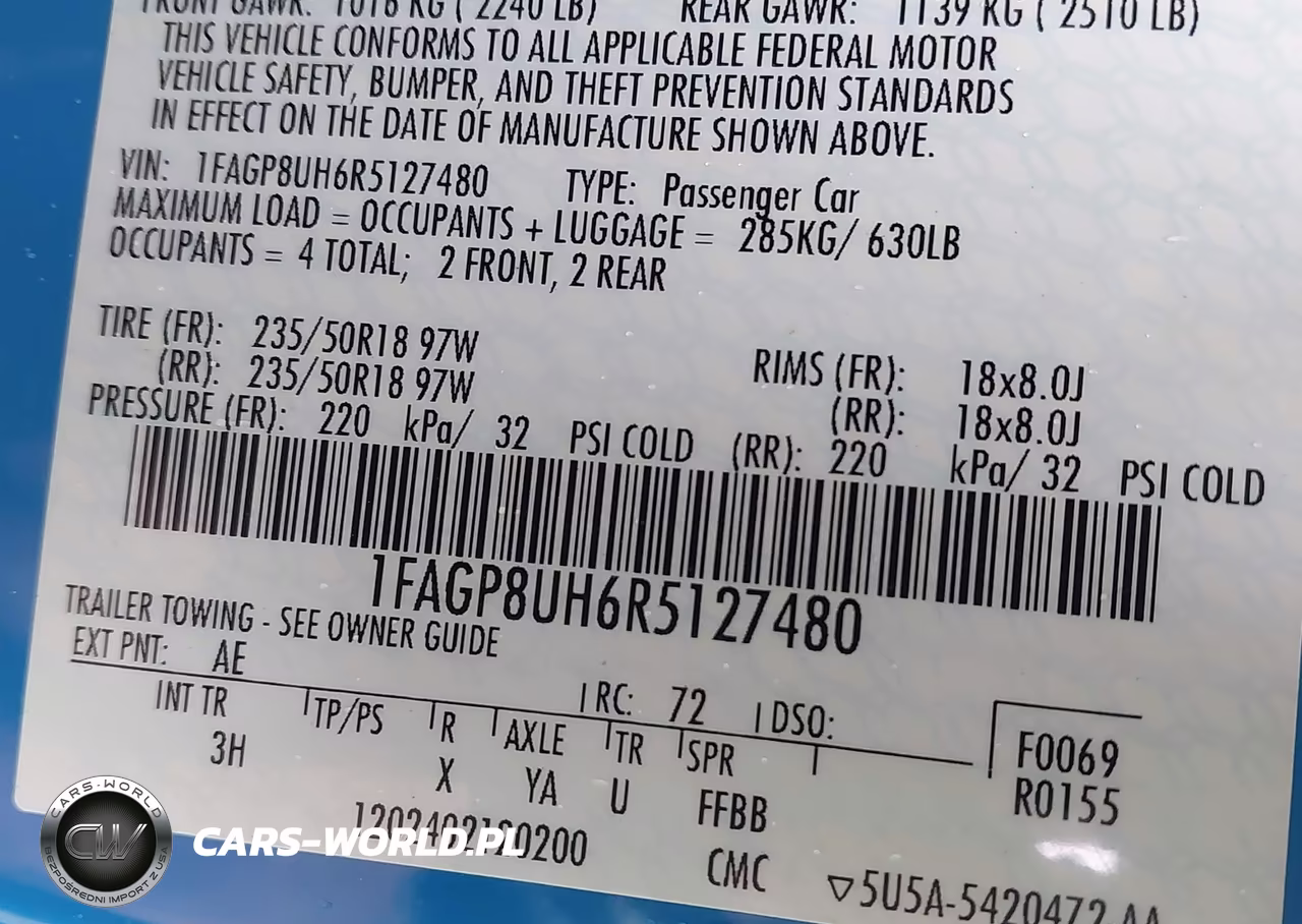2024 Ford Mustang Ecoboost Premium VIN:1FAGP8UH6R5127480 - 9