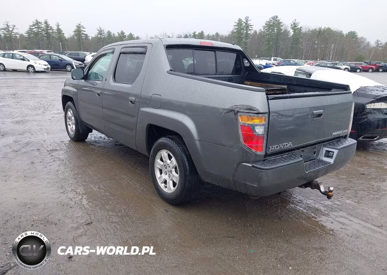 2008 Honda Ridgeline Rtl VIN:2HJYK16548H534661 - 3