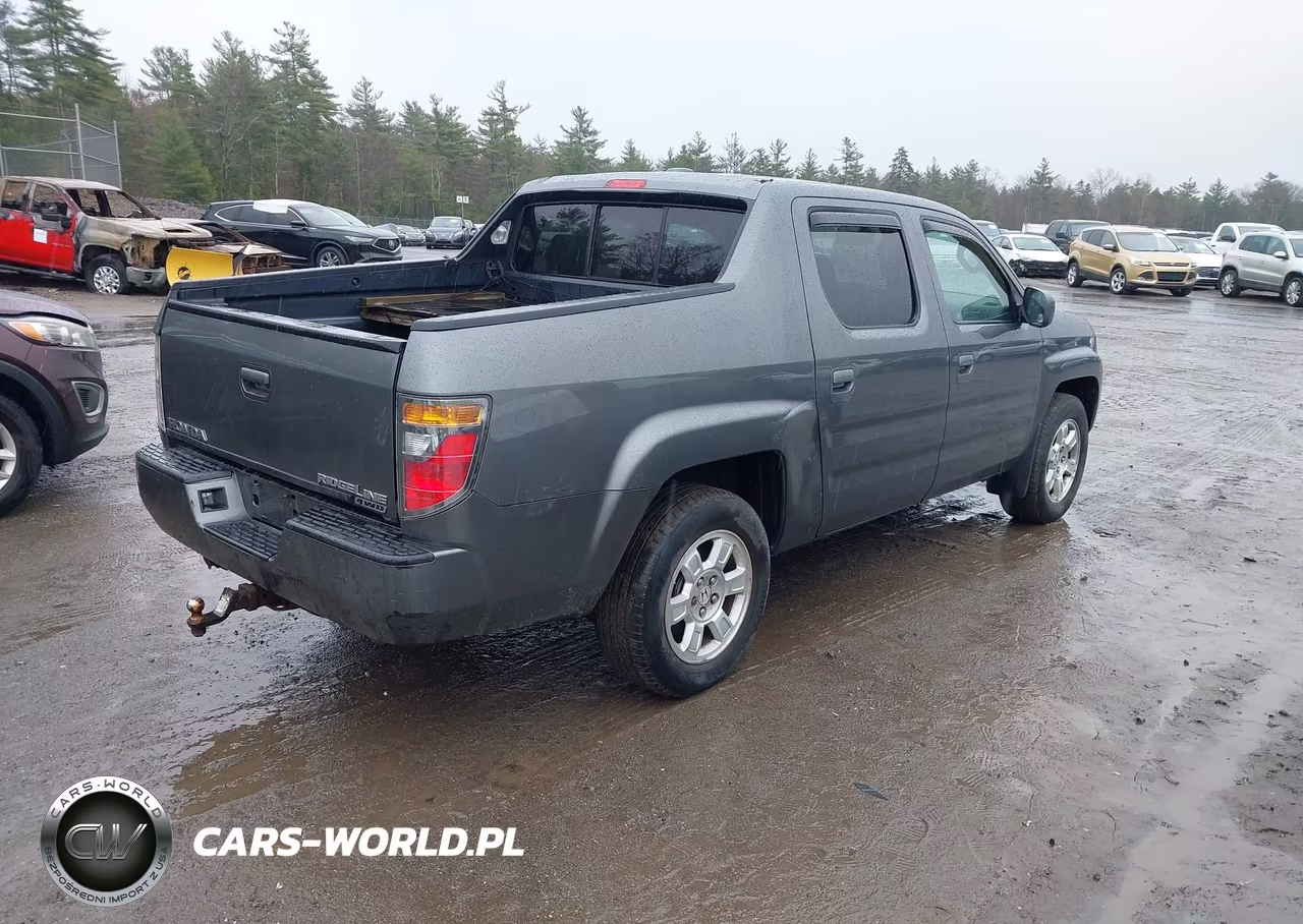 2008 Honda Ridgeline Rtl VIN:2HJYK16548H534661 - 4