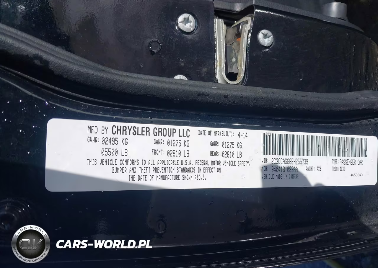 2014 Chrysler 300 300S VIN:2C3CCAGG6EH255739 - 9