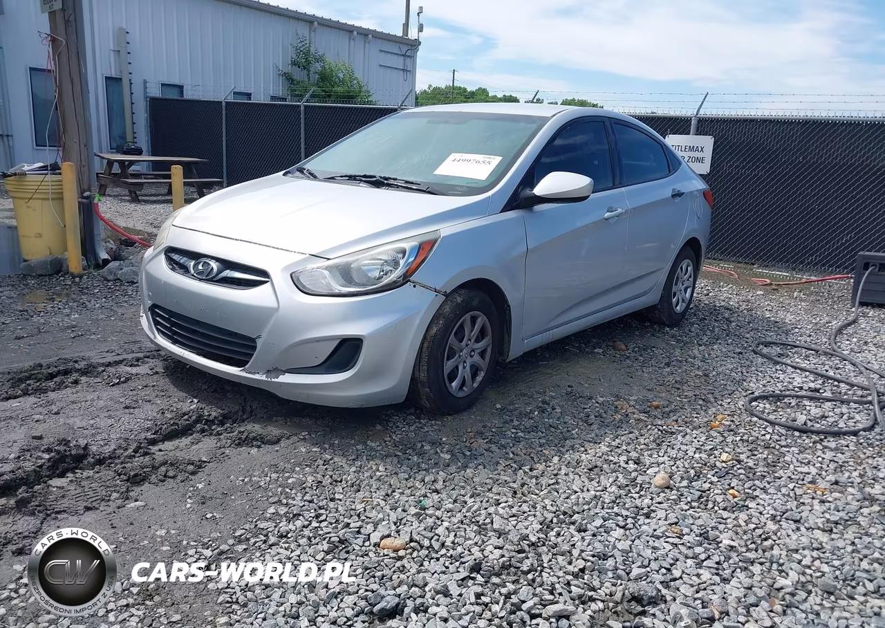 2013 Hyundai Accent Gls VIN:KMHCT4AE4DU408193 - 2