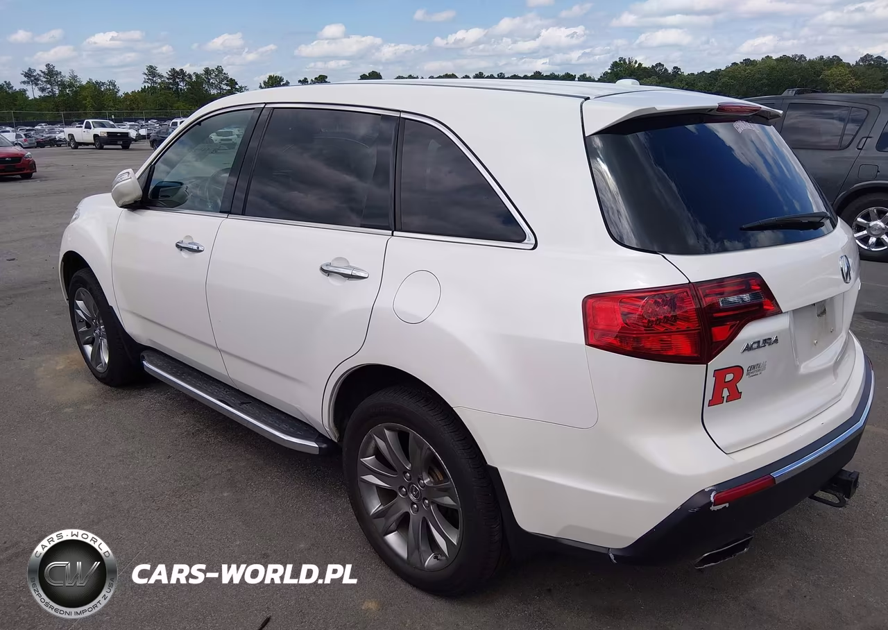 2011 Acura Mdx Advance Package VIN:2HNYD2H58BH504260 - 3