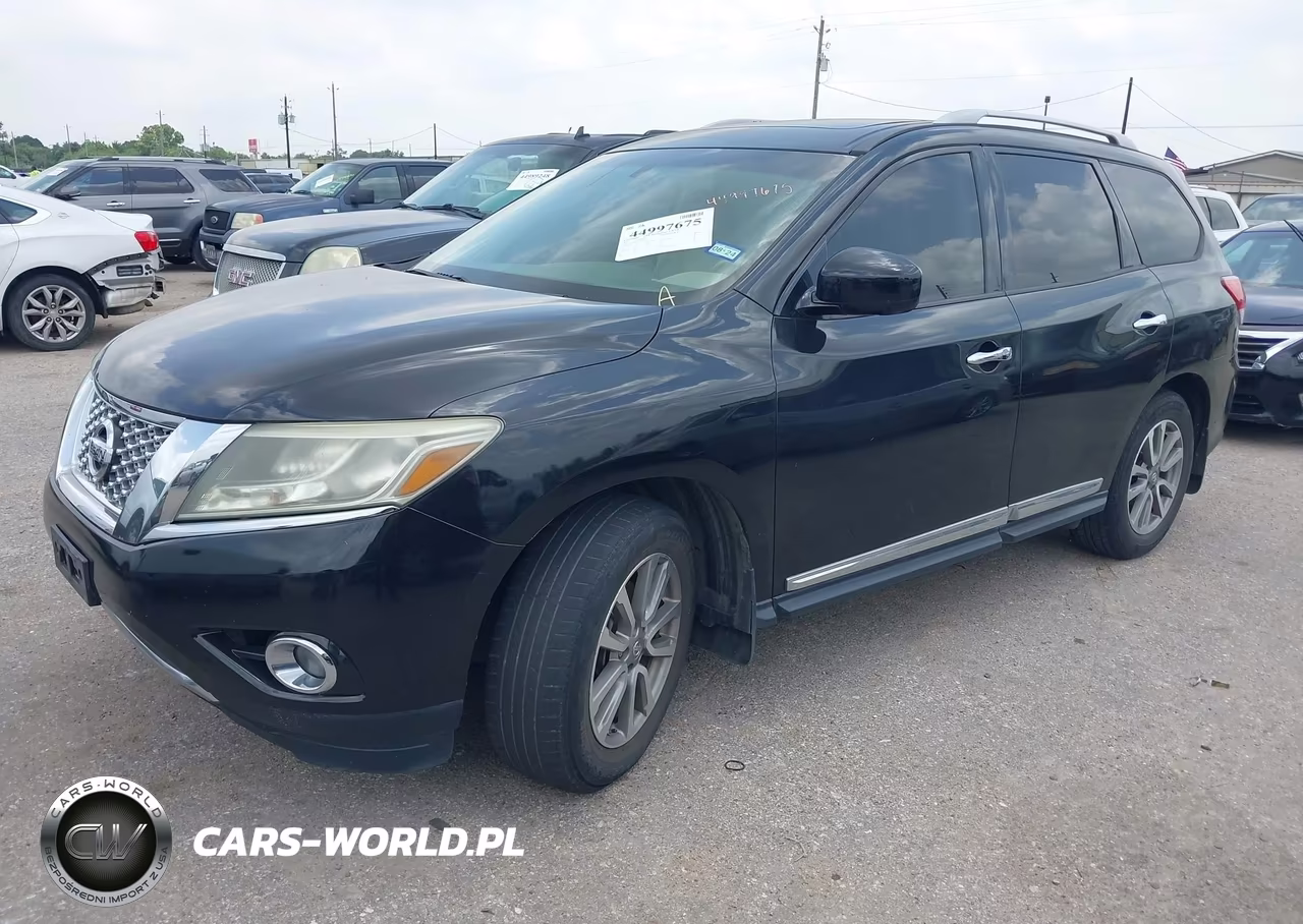 2015 Nissan Pathfinder Sl VIN:5N1AR2MN0FC633001 - 2